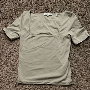 Vince light green top